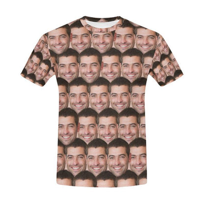 Custom My Husband Face Shirt