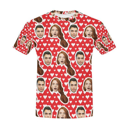 Custom Couple Face Shirt