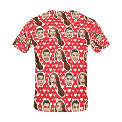 Custom Couple Face Shirt