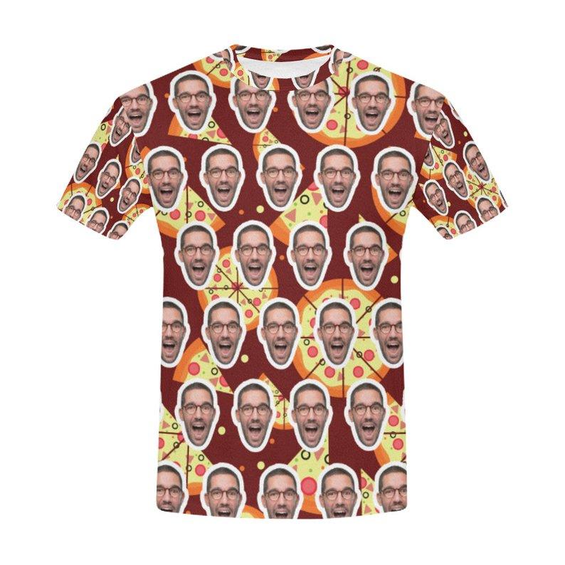 Custom Pizza Face Shirt