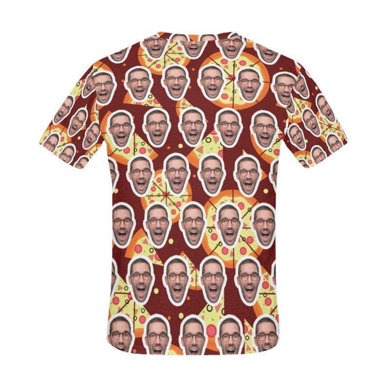 Custom Pizza Face Shirt