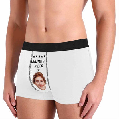 Custom Face Underwear Classical Men Boxer Briefs