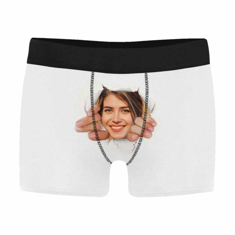 Custom Funny Photo Underwear Classical Men Boxer