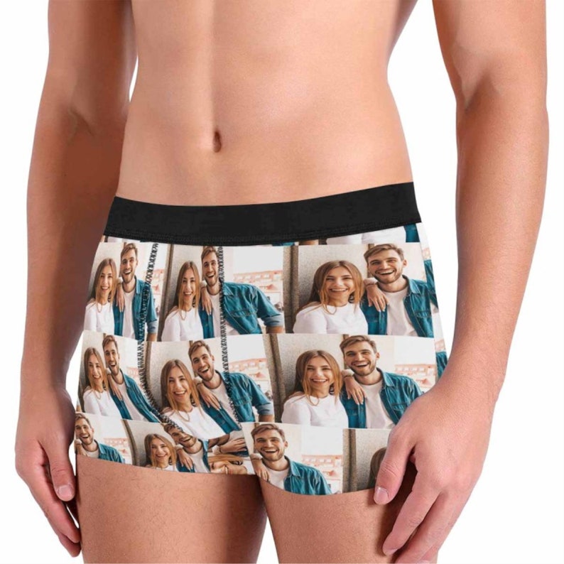 Personalized Custom Boxer Briefs for Husband Boyfriend