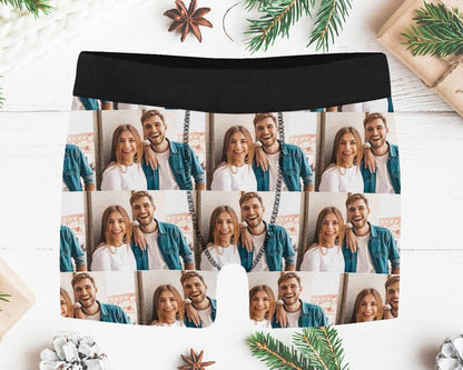 Personalized Custom Boxer Briefs for Husband Boyfriend