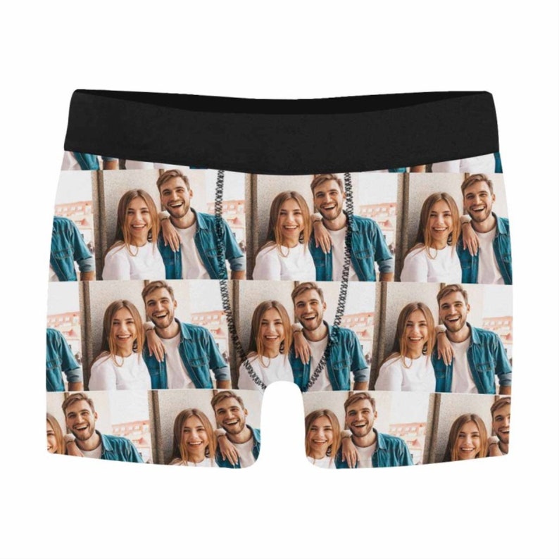 Personalized Custom Boxer Briefs for Husband Boyfriend