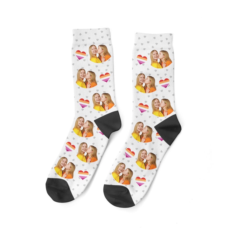 Lesbian Socks Custom Face Socks Girls Love