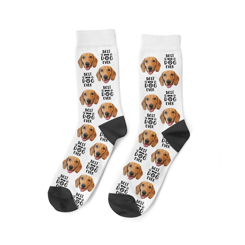 Custom Dog Socks Best Dog Ever Socks Dog Mom