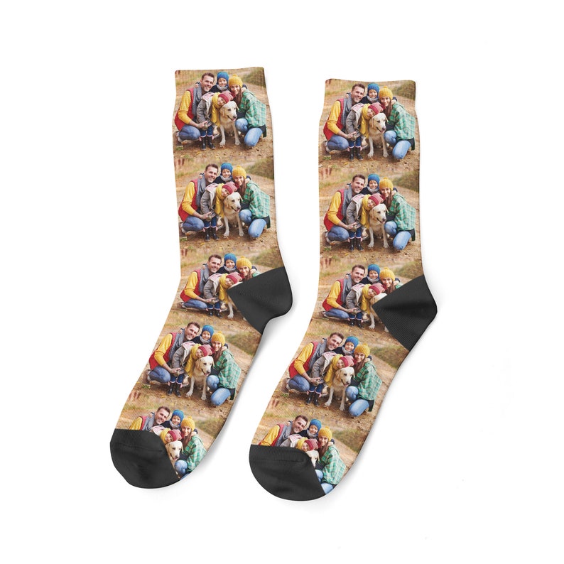 Custom Photo Collage Socks Family Socks Custom Face