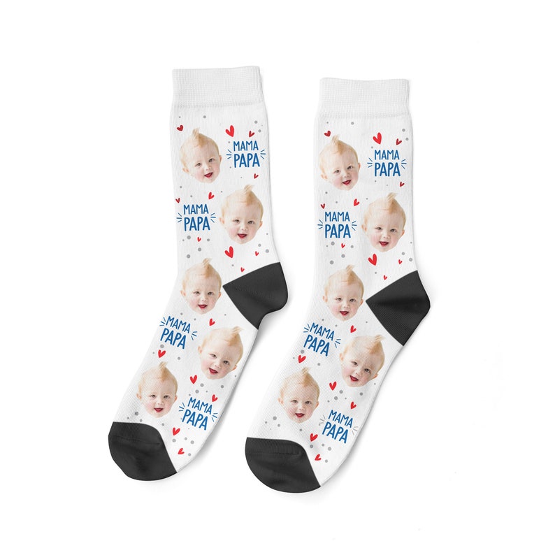 Custom Baby Face Socks Baby Socks Personalized Sock