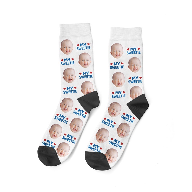 My Sweetie Socks Custom Baby Face Socks Babys