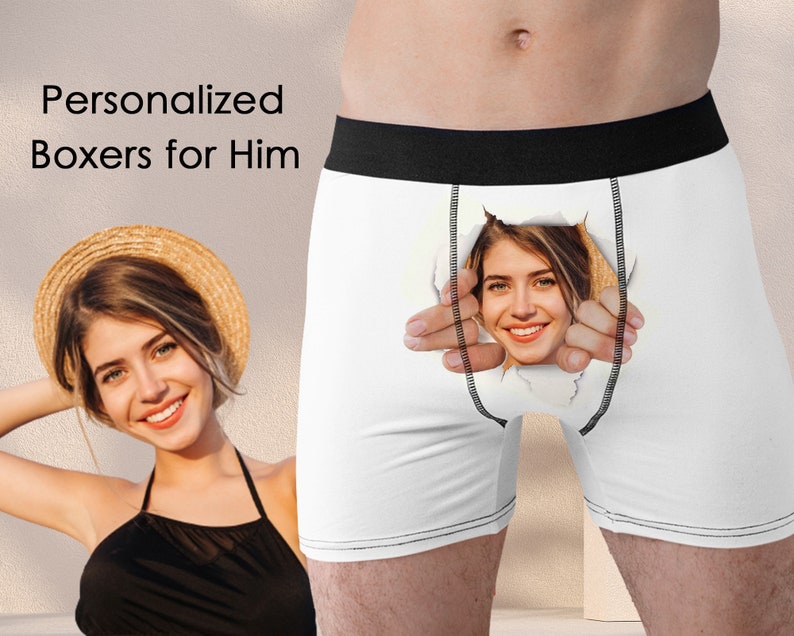 Custom Funny Photo Underwear Classical Men Boxer