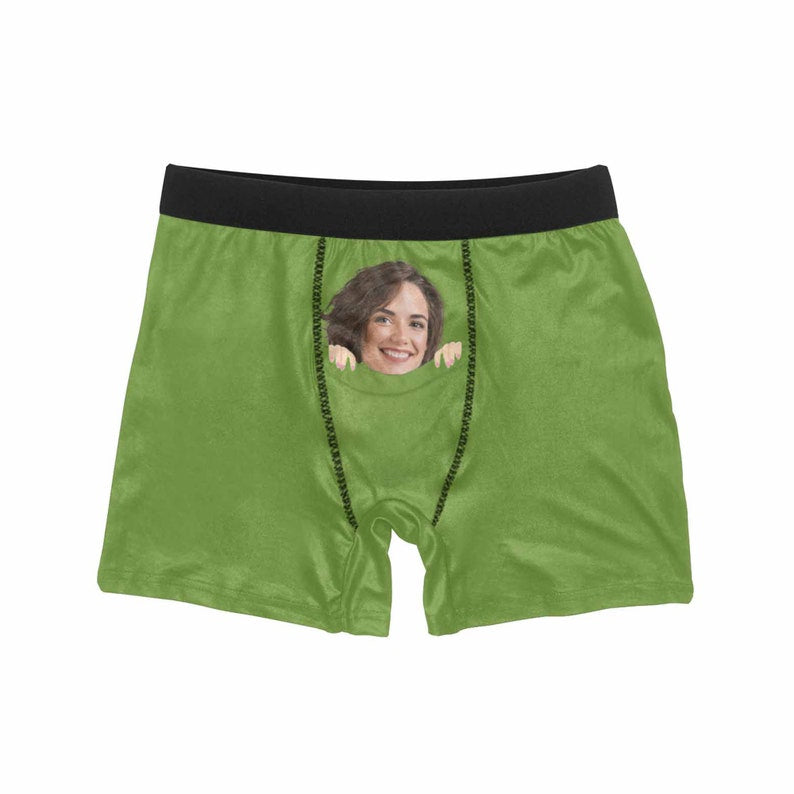 Custom Boxer With face Personalize Boxer for Men