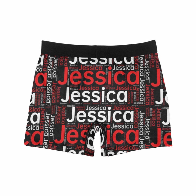 Custom Men's Underwear Personalize Boxer With Name
