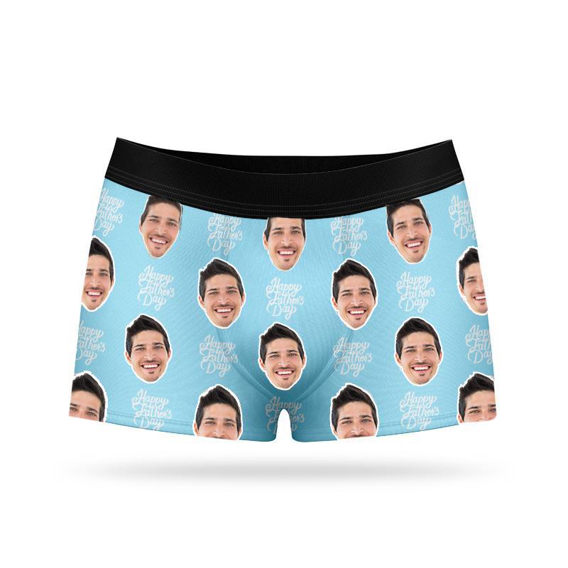 Custom Face Boxers - Happy Father's Day