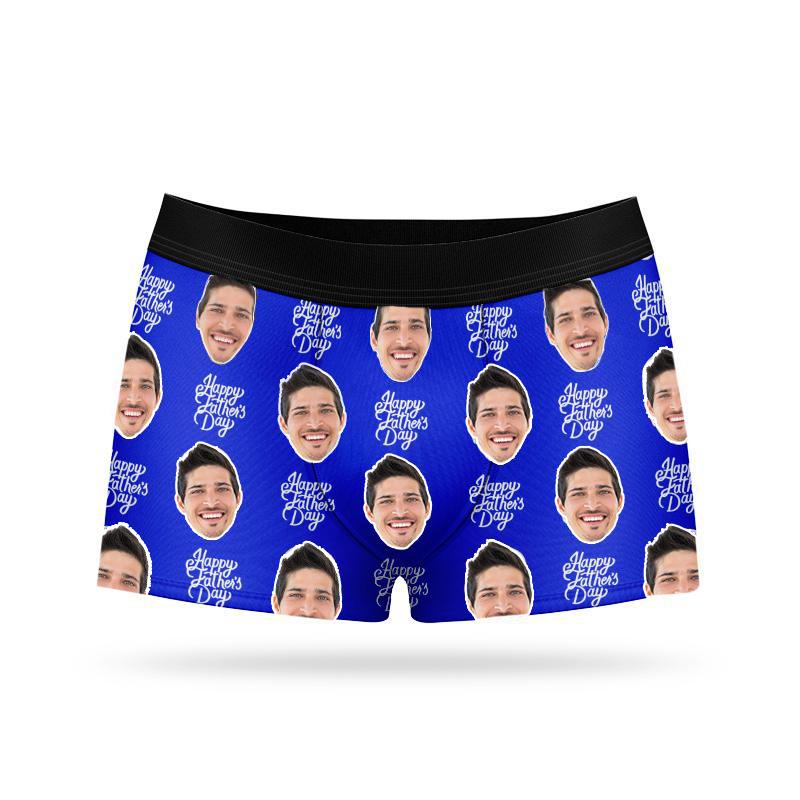 Custom Face Boxers - Happy Father's Day